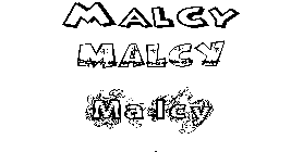 Coloriage Malcy