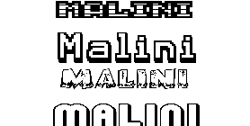 Coloriage Malini