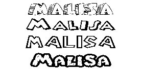 Coloriage Malisa