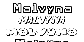 Coloriage Malvyna