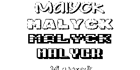 Coloriage Malyck