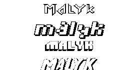 Coloriage Malyk