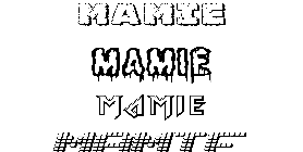 Coloriage Mamie