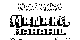 Coloriage Manahil