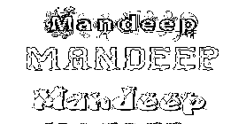 Coloriage Mandeep