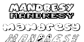 Coloriage Mandresy