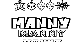 Coloriage Manny