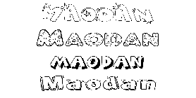 Coloriage Maodan