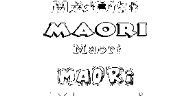 Coloriage Maori