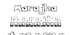 Coloriage Marajha