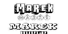 Coloriage Marek