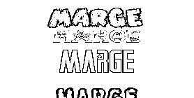 Coloriage Marge