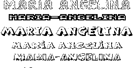 Coloriage Maria-Angelina