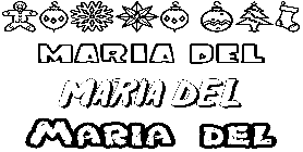 Coloriage Maria-Del