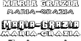 Coloriage Maria-Grazia