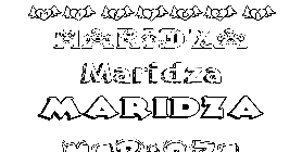 Coloriage Maridza