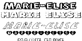 Coloriage Marie-Elise