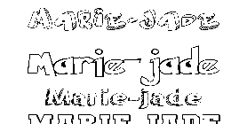 Coloriage Marie-Jade