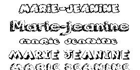Coloriage Marie-Jeanine