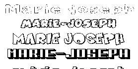 Coloriage Marie-Joseph