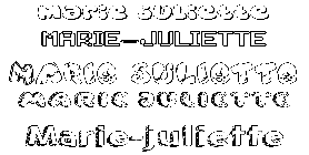 Coloriage Marie-Juliette