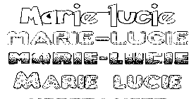 Coloriage Marie-Lucie
