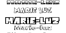 Coloriage Marie-Luz