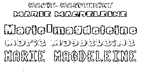 Coloriage Marie-Magdeleine