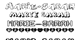 Coloriage Marie-Sarah