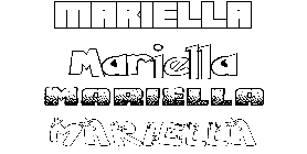 Coloriage Mariella