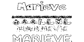 Coloriage Marieve