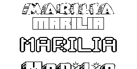 Coloriage Marilia