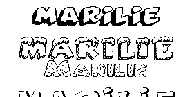 Coloriage Marilie