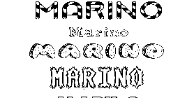 Coloriage Marino