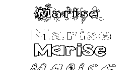 Coloriage Marise