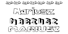 Coloriage Mariusz