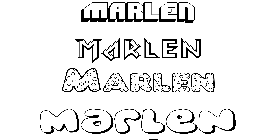 Coloriage Marlen