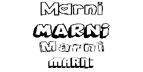 Coloriage Marni