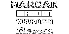 Coloriage Maroan