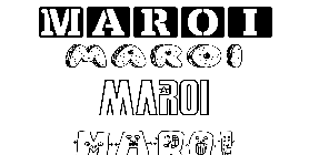 Coloriage Maroi