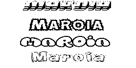 Coloriage Maroia