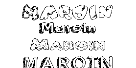 Coloriage Maroin