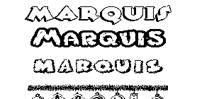 Coloriage Marquis