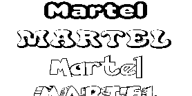 Coloriage Martel