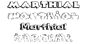 Coloriage Marthial