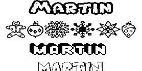 Coloriage Martin