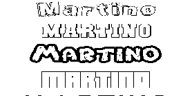 Coloriage Martino