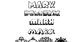 Coloriage Marx