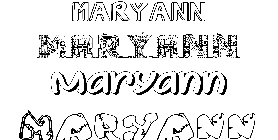 Coloriage Maryann