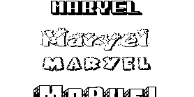 Coloriage Maryel